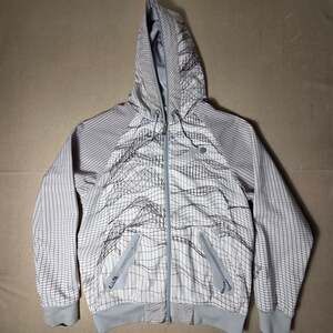 DC Shoes Softshell Ski Snowboard Jacket Grid Topo Graphic Hooded Mens L